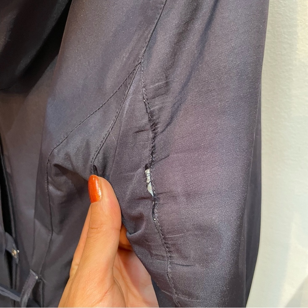 Swims Dark Blue Hooded Raincoat - Picture 6 of 6